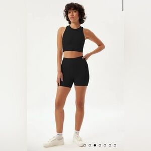 Girlfriend Collective Rib High-Rise Run Short